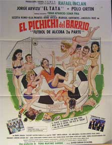 Item #55-1975 El Pichichi del Barrio [movie poster]. (Cartel de la película). Jorge Arvizu...