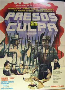Item #55-1991 Presos Sin Culpa [movie poster]. (Cartel de la película). Roberto Jordán...