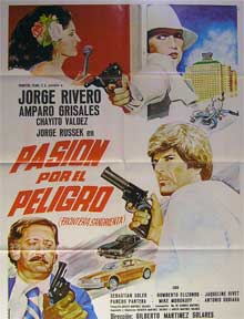 Item #55-1995 Pasion por el Peligro (Frontera Sangrienta) [movie poster]. (Cartel de la...