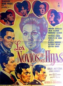 Item #55-2035 Los Novios de mis Hijas [movie poster]. (Cartel de la película). Julio...