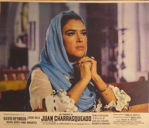 Item #55-2051 Los Amores de Juan Charrasqueado. Movie poster. (Cartel de la Película). Irma...