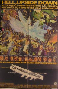 Direccin: Ronald Neame. With Gene Hackman, Ernest Borgnine, Red Buttons - The Poseidon Adventure. Movie Poster. (Cartel de la Pelcula)