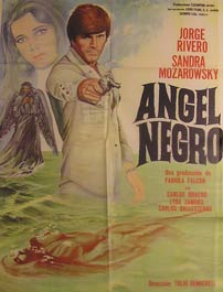 Direccin: Tulio Demicheli. Con Sandra Mozarowsky, Mnica Randall, Jorge Rivero - Angel Negro. Movie Poster. (Cartel de la Pelcula)