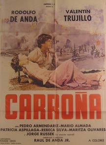 Item #55-2074 Carrona. Movie poster. (Cartel de la Película). Valentin Trujillo...