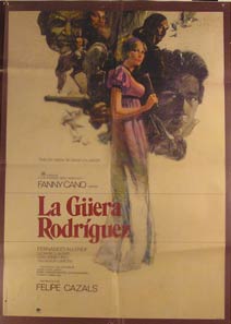 Direccin: Felipe Cazals. Con Eduardo Alcaraz, Fernando Allende, Lilia Aragon - La Guera Rodriguez. Movie Poster. (Cartel de la Pelcula)