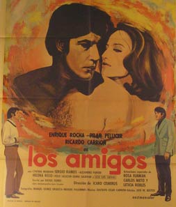 Item #55-2127 Los Amigos. Movie poster. (Cartel de la Película). Pilar Pellicer...