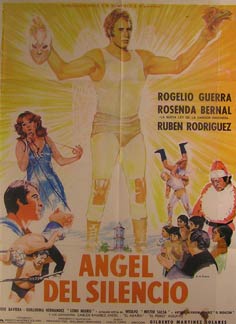 Item #55-2150 Angel del Silencio. Movie poster. (Cartel de la Película). Rosenda Bernal...