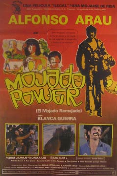 Item #55-2188 Mojado Power. Movie poster. (Cartel de la Película). Blanca Guerra...