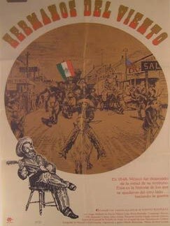Item #55-2215 Hermanos del Viento. Movie poster. (Cartel de la Película). Patricia Luke...
