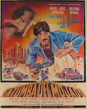 Item #55-2241 La Tumba del Mojado. Movie poster. (Cartel de la Película). Rosenda Bernal...
