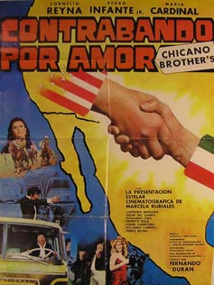 Item #55-2264 Contrabando Por Amor. Movie poster. (Cartel de la Película). Pedro Infante Jr....