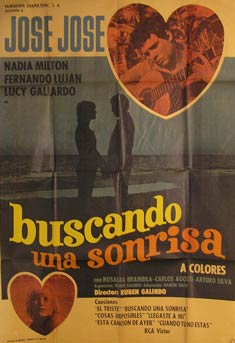 Item #55-2284 Buscando Una Sonrisa. Movie poster. (Cartel de la Película). Nadia Milton...