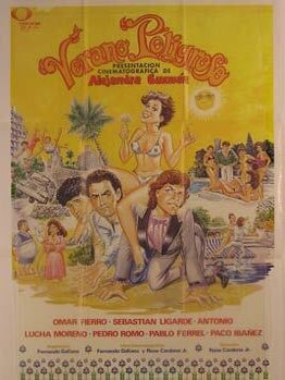 Item #55-2298 Verano Peligroso. Movie poster. (Cartel de la Película). Omar Fierro...
