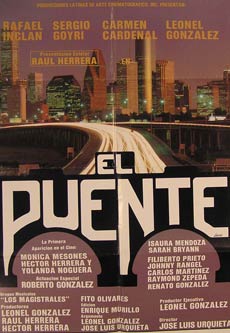 Item #55-2311 El Puente. Movie poster. (Cartel de la Película). Sergio Goyri Dirección:...