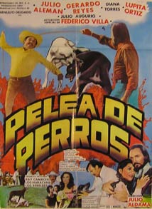 Direccin: Jlio Aldama. Con Julio Alemn, Gerardo Reyes, Diana Torres - Pelea de Perros. Movie Poster. (Cartel de la Pelcula)