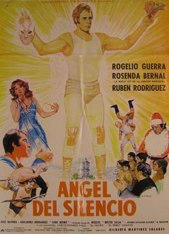 Item #55-2325 Angel del Silencio. Movie poster. (Cartel de la Película). Rosenda Bernal...