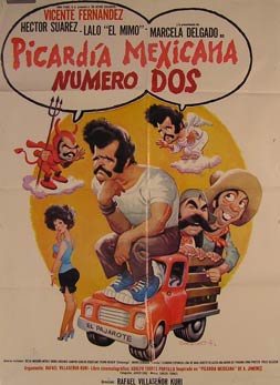 Item #55-2359 Picardia Mexicana Numero Dos. Movie poster. (Cartel de la Película). Héctor...