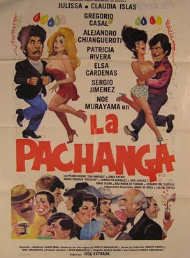 Item #55-2400 La Pachanga. Movie poster. (Cartel de la Película). Óscar Bonfiglio...
