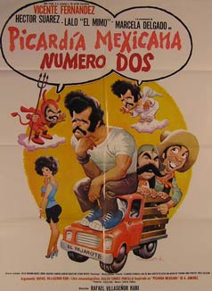 Item #55-2404 Picardia Mexicana Numero Dos. Movie poster. (Cartel de la Película). Héctor...