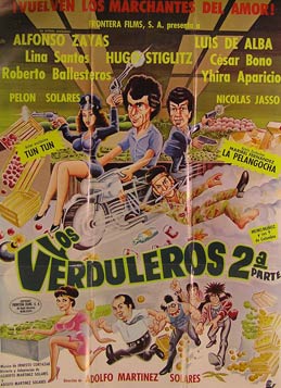 Item #55-2431 Los Verduleros 2a Parte. Movie poster. (Cartel de la Película). Luis de Alba...