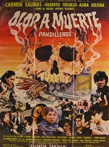 Item #55-2438 Olor a Muerte: Pandilleros. Movie poster. (Cartel de la Película). Gilberto...