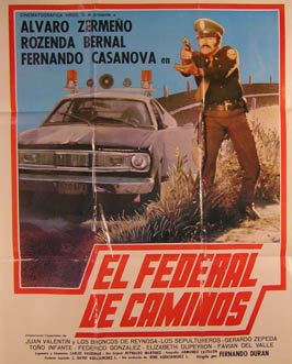 Item #55-2474 El Federal de Caminos. Movie poster. (Cartel de la Película). Rosenda Bernal...