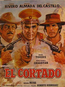 Item #55-2478 El Cortado. Movie poster. (Cartel de la Película). Mario Almada Dirección:...
