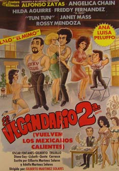 Item #55-2490 El Vecindario 2a Parte. Movie poster. (Cartel de la Película). Angelica Chain...