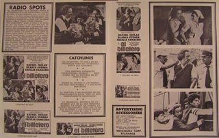 Item #55-2502 El Billetero. Movie poster. (Cartel de la Película). Blanca Guerra...