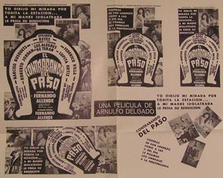 Item #55-2504 El Contrabando del Paso. Movie poster. (Cartel de la Película). Narciso Busquets...