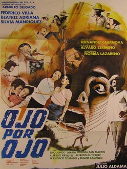 Item #55-2514 Ojo Por Ojo. Movie poster. (Cartel de la Película). Beatriz Adriana...