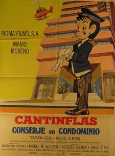 Item #55-2534 Conserje en Condominio. Movie poster. (Cartel de la Película). Claudia Islas...