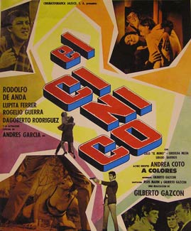 Item #55-2554 El Cinico. Movie poster. (Cartel de la Película). Lupita Ferrer Dirección:...