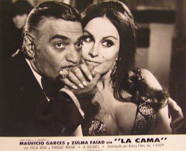 Direccin: Emilio Gmez Muriel. Con Elvia Andreoli, Rosangela Balbo, Jorge Barreiro - La Cama. Movie Poster. (Cartel de la Pelcula)