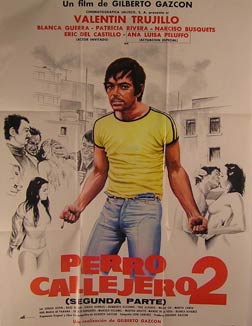 Item #55-2605 Perro Callejero 2. Movie poster. (Cartel de la Película). Blanca Guerra...