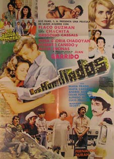 Item #55-2609 Los Humillados. Movie poster. (Cartel de la Película). Alicia Encinas...