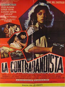 Item #55-2632 La Contrabandista. Movie poster. (Cartel de la Película). Julio Aleman...