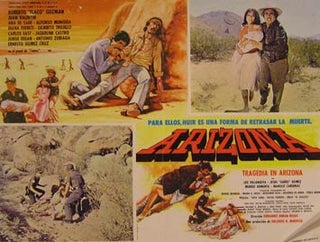 Item #55-2639 Arizona: Death Valley. Movie poster. (Cartel de la Película). Juan Valentin...