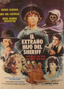 Item #55-2655 El Extrano Hijo del Sheriff. Movie poster. (Cartel de la Película). Rosa Gloria...