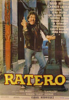 Item #55-2656 Ratero. Movie poster. (Cartel de la Película). David Reynoso Dirección:...