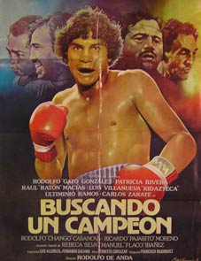 Item #55-2678 Buscando un Campeon. Movie poster. (Cartel de la Película). Raul Macias...