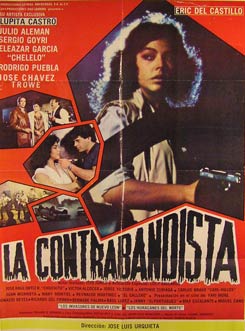 Item #55-2683 La Contrabandista. Movie poster. (Cartel de la Película). Julio Aleman...