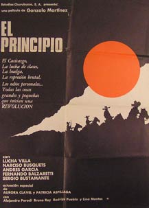 Direccin: Gonzalo Martnez Ortega. Con Armando Acosta, Gregorio Acosta, Juan Allende - El Principio. Movie Poster. (Cartel de la Pelcula)
