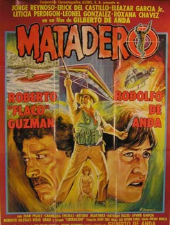 Item #55-2692 Matadero. Movie poster. (Cartel de la Película). Roberto Guzmán...