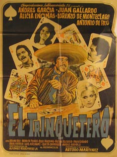 Item #55-2733 El Trinquetero. Movie poster. (Cartel de la Película). Alicia Encinas...