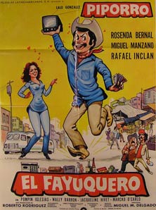 Item #55-2739 El Fayuquero. Movie poster. (Cartel de la Película). Rosenda Bernal...