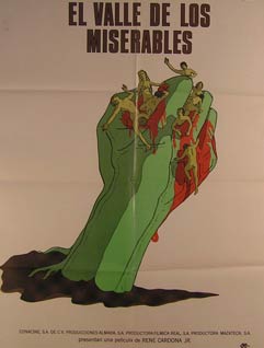 Item #55-2749 El Valle de los Miserables. Movie poster. (Cartel de la Película). Fernando Almada...