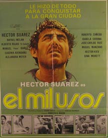 Item #55-2752 El Mil Usos. Movie poster. (Cartel de la Película). Rafael Inclan...