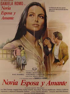 Item #55-2794 Novia, Esposa y Amante. Movie poster. (Cartel de la Película). Raul Ramirez...