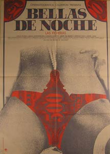 Item #55-2847 Bellas de Noche: Las Ficheras. Movie poster. (Cartel de la Película). Carlos Bravo...